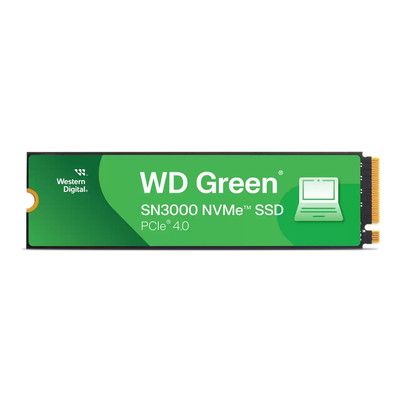 WD 500GB Green SN3000 NVMe Okuma 5000MB-Yazma 4100MB M.2 SSD(WDS500G4G0E)