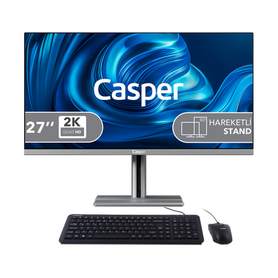 Casper Nirvana A87.210H-DV00R-V-G Intel Core 5-210H 32GB RAM 480GB NVMe SSD Windows 11 Pro AIO