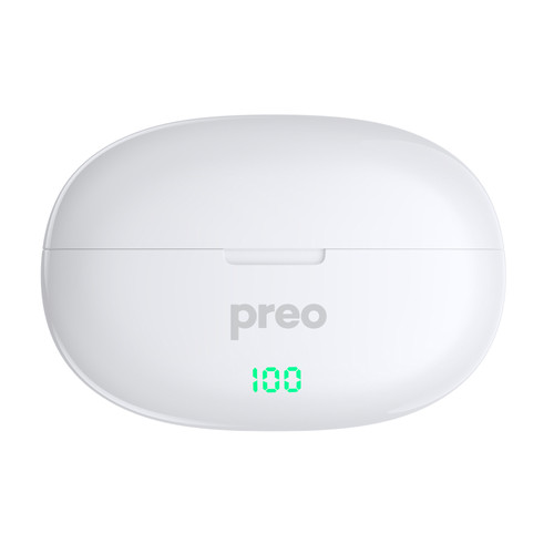 PREO MS37 PRO TWS KABLOSUZ BLUETOOTH KULAKLIK BEYAZ (OUTLET)