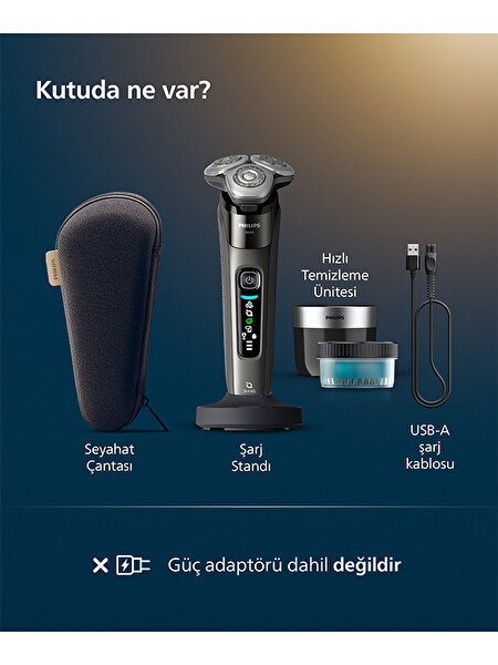 Philips X9002/30 i9000 SkinIQ Islak ve Kuru Elektrikli Tıraş Makinesi