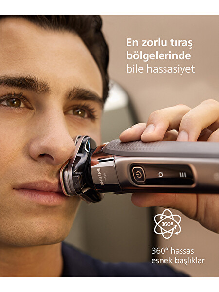 Philips X9002/30 i9000 SkinIQ Islak ve Kuru Elektrikli Tıraş Makinesi