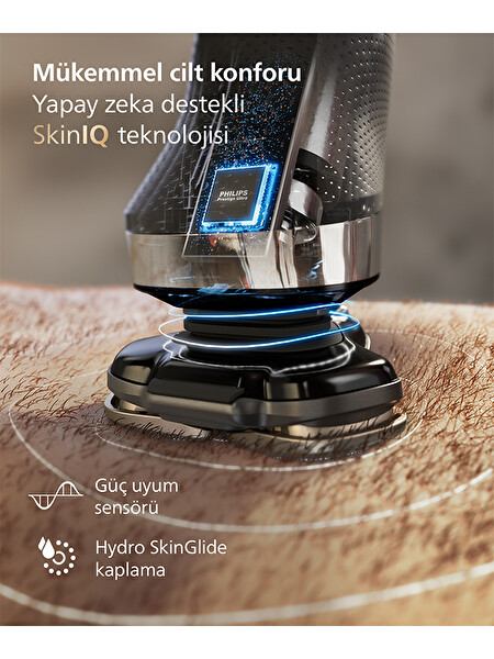 Philips X9002/30 i9000 SkinIQ Islak ve Kuru Elektrikli Tıraş Makinesi