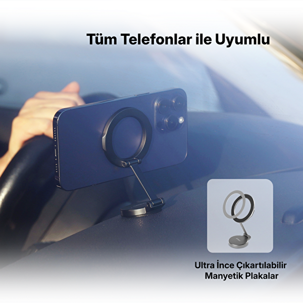 Ttec Easydash Pro M Magsafe Araç Telefon Tutucu