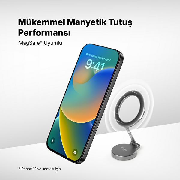 Ttec Easydash Pro M Magsafe Araç Telefon Tutucu