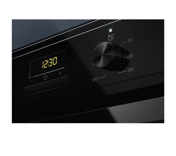 Electrolux EOF3H50BK SurroundCook AquaClean Temizlemeli 65 lt Siyah Cam Ankastre Fırın 5