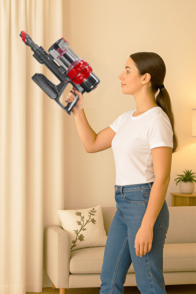 Kiwi KVC-4040BL Kablosuz Dik Süpürge Kırmızı Fiyatı ve Özellikleri