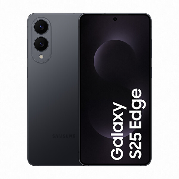Samsung Galaxy S25 Edge 5G 12/256GB Ti̇tanyum Siyah Akıllı Telefon