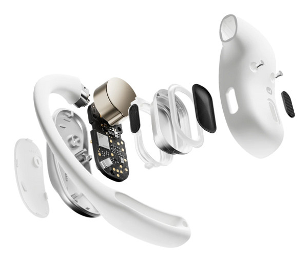 Shokz OpenFit Air Beyaz Bluetooth Kulaklık 3