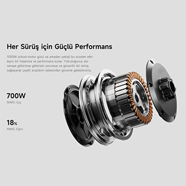 Navee GT3 700W Elektrikli Scooter