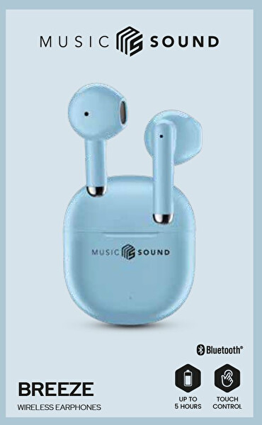 Cellularline Music Sound Breeze Tws Kulaklık Mavi