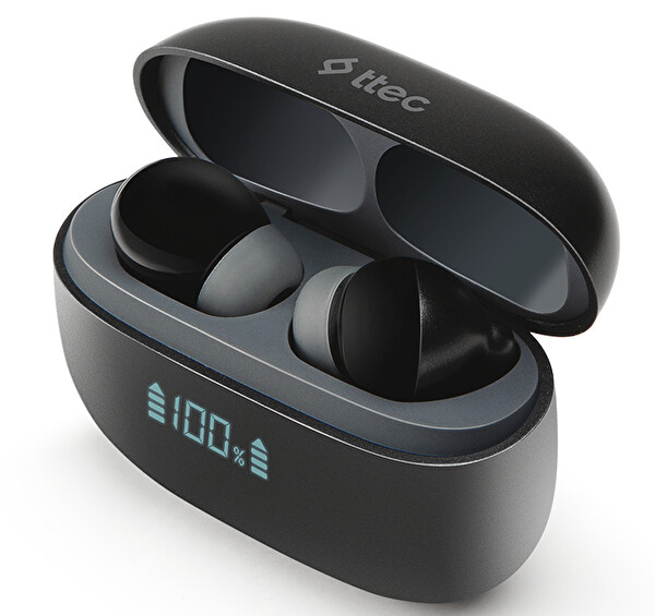 Ttec Airbeat Pro Anc LCD Tws Bluetooth Kulaklık Siyah