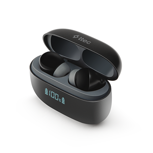 Ttec Airbeat Pro Anc LCD Tws Bluetooth Kulaklık Siyah