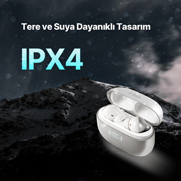 Ttec Airbeat Pro Anc LCD Tws Bluetooth Kulaklık Gri