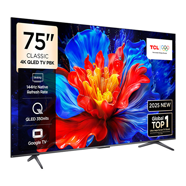 TCL 75'' P8K 4K UHD Google TV Fiyatı ve Özellikleri - Teknosa
