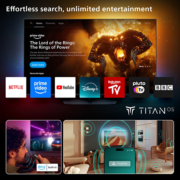 Philips Ambilight TV 55OLED760/12 4K UHD OLED 139cm 55