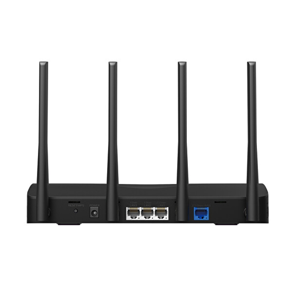 Mercusys MR27BE; BE3600 Mbps, Fiber Destekli, 2× 2.5 Gbps WAN&LAN Port + 2× Gbps Port, Easy Mesh Uyumlu, Dual-Band Wi-Fi 7 Router