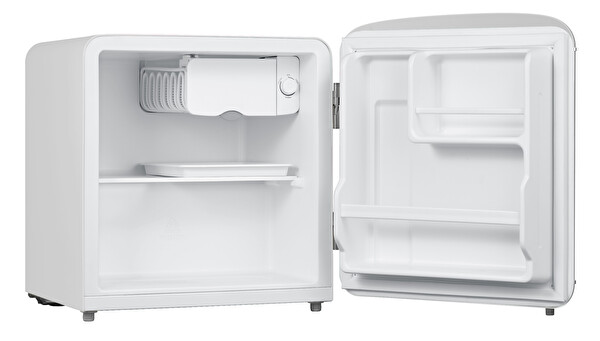 DB80 Retro Beyaz Mini Buzdolabı 2