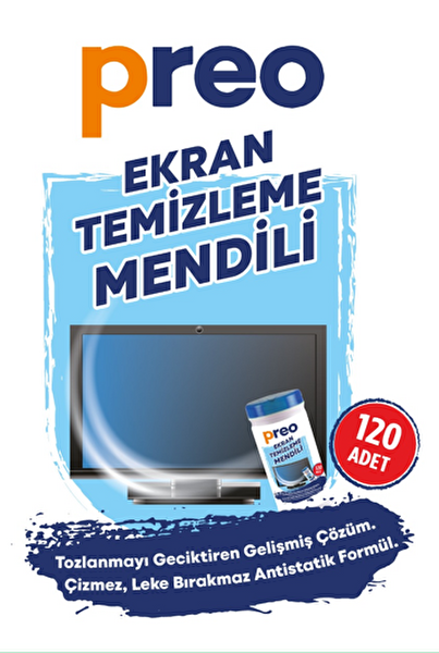 Preo Temi̇zleme Mendili 120’li Kutu