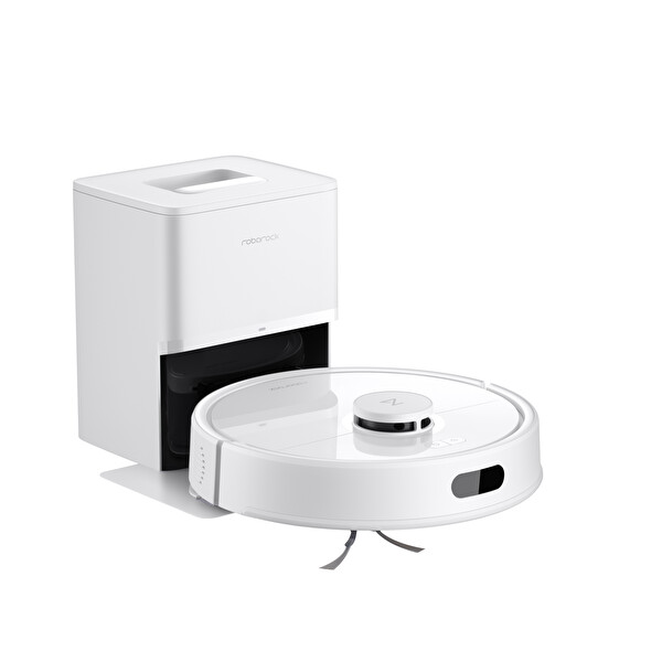 Roborock S8 Pro Plus Çöp İstasyonlu Beyaz Robot Süpürge