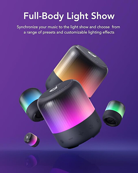 Anker Soundcore Glow Mini Taşınabilir Hoparlör