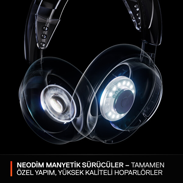 Steelseries Arctis Nova 3X Kablosuz Çoklu Platform Siyah Oyuncu Kulaklığı