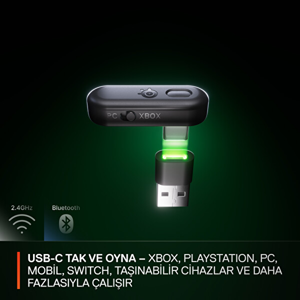 Steelseries Arctis Nova 3X Kablosuz Çoklu Platform Siyah Oyuncu Kulaklığı