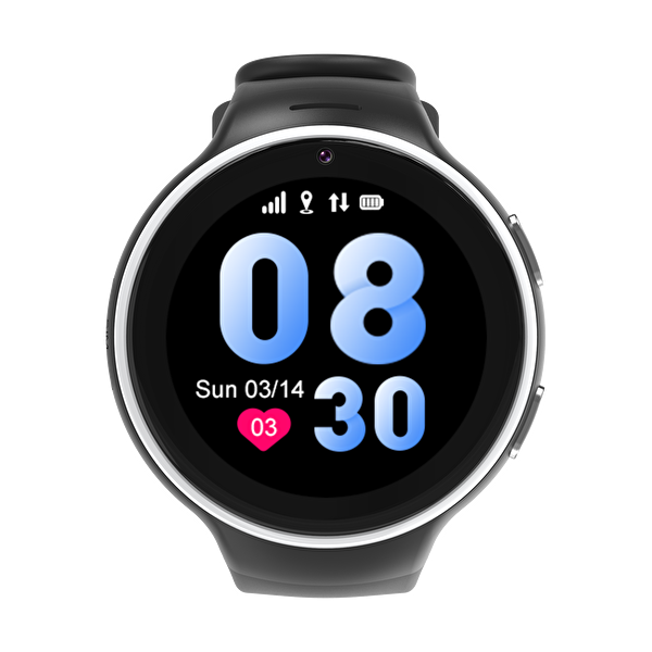 Bilicra Round Akıllı Çocuk Saati Siyah