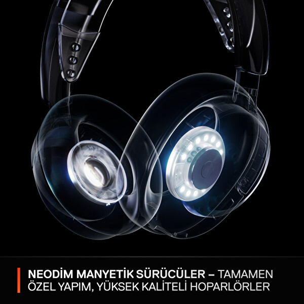 Steelseries Arctis Nova 3X Kablosuz Çoklu Platform Aqua Oyuncu Kulaklığı