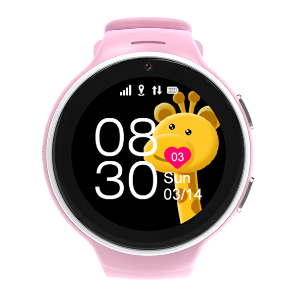 Bilicra Round Akıllı Çocuk Saati Pembe