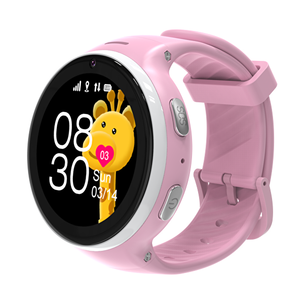 Bilicra Round Akıllı Çocuk Saati Pembe