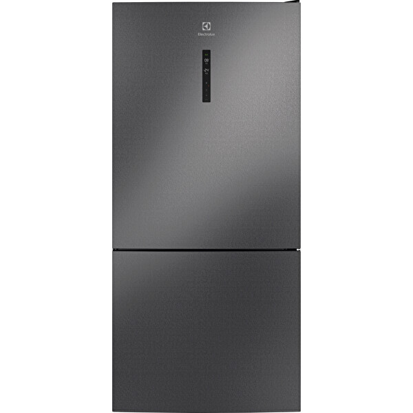 Electrolux LNT7MD58B TwinTech No Frost 588 lt 84 cm Alttan Donduruculu Buzdolabı D Enerji Sınıfı Siyah Inox 4