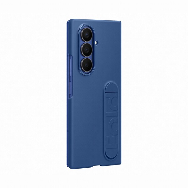 Galaxy Z Fold 7 Standlı Silikon Kılıf - Lacivert