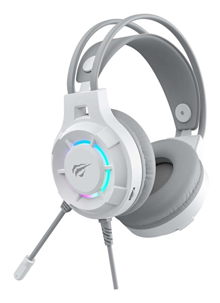 Havit H2049D RGB Beyaz Gaming Kulaklık