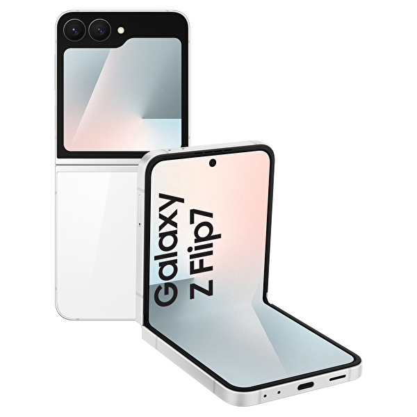 Samsung Flip7 FE 5G 256GB Beyaz Akıllı Telefon