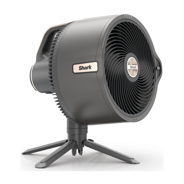Shark FlexBreeze ProMist İç ve Dış Mekan Uyumlu Siyah Taşınabilir Buharlı Fan