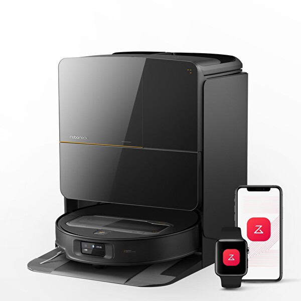 Roborock Saros Z70 Robot Süpürge Siyah