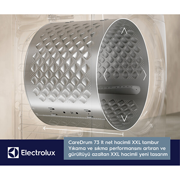Electrolux EW7F4404UT 700 Serisi SteamCare 11 KG 1400 Devir Çamaşır Makinesi