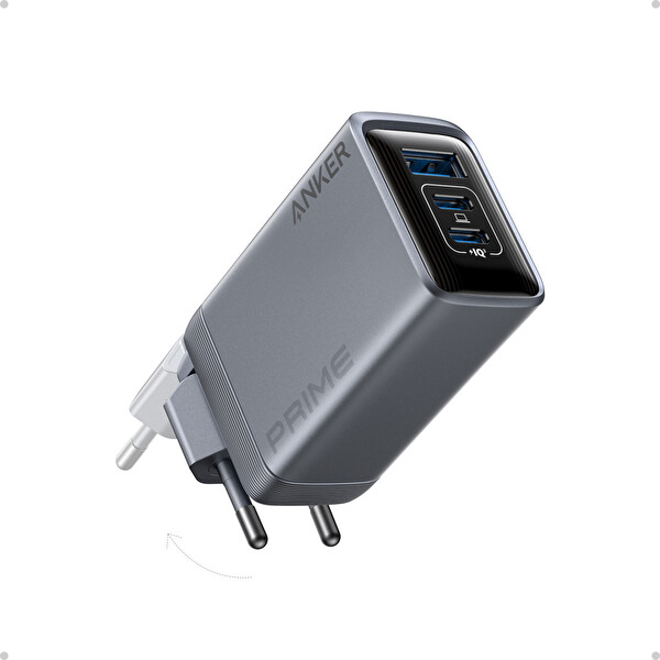 Anker Prime 100W 3 Port GaNPr Şarj Cihazı A2688