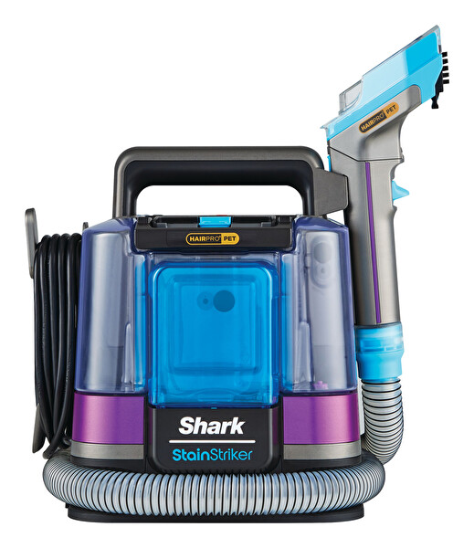 Shark StainStriker HairPro - Pet Başlıklı, Koltuk Yıkama ve Leke Çıkarma Makinesi