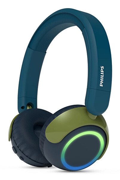 Philips Tak4200Ct/00 Kablosuz Kulak Üstü Mavi Çocuk Kulaklığı