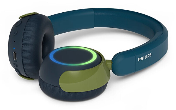 Philips Tak4200Ct/00 Kablosuz Kulak Üstü Mavi Çocuk Kulaklığı