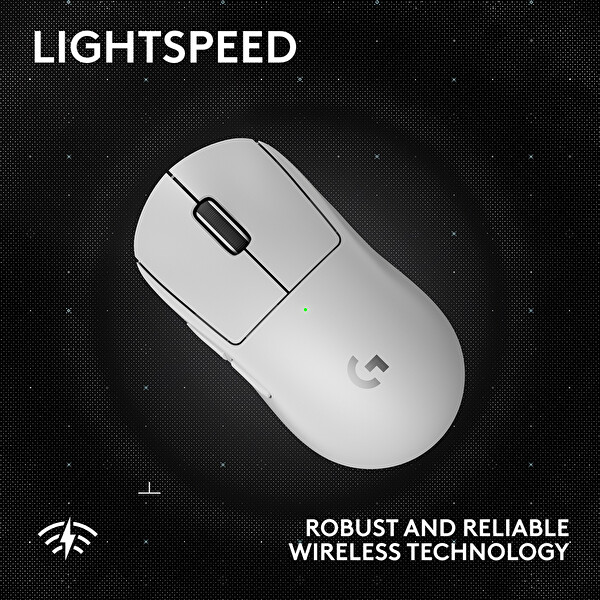 Logitech G PRO X SUPERLIGHT 2 SE Kablosuz Oyuncu Mouse - Beyaz