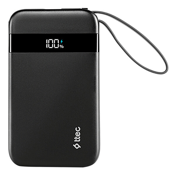Ttec Recharger Pro LCD 10.000Mah PD 30W Powerbank 2Bb225S