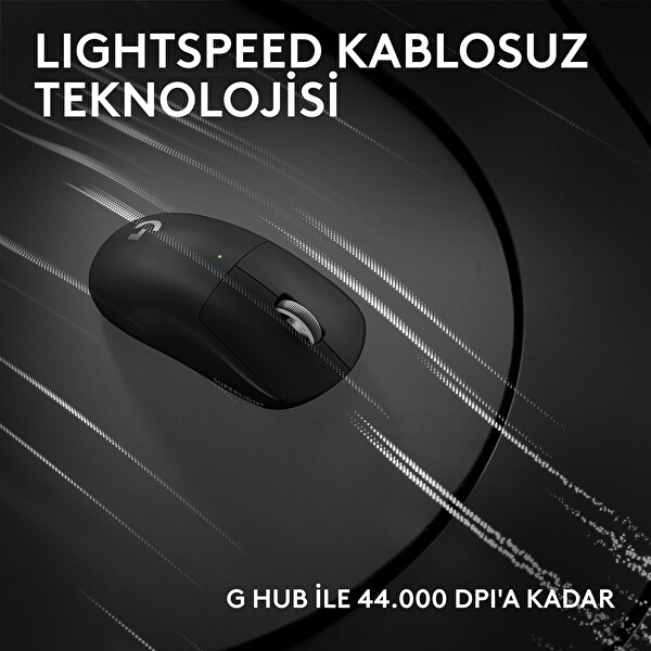 Logitech G PRO X Superlight 2c Kompakt Kablosuz Siyah Oyuncu Mouse