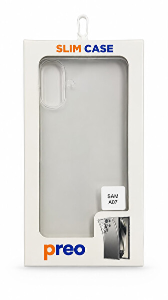 Preo Samsung Galaxy A07 Siyah Telefon Kılıfı 4