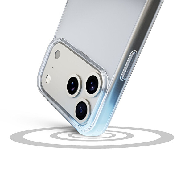 Cellularline iPhone 17 PRO MAX Clearduo  Antibakteriyel Şeffaf Kılıf 4
