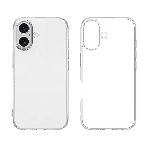 Zore Süper Silikon iPhone 17 Şeffaf Silikon Kapak 4