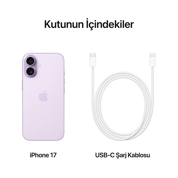 Apple iPhone 17 512GB Lavanta Akıllı Telefon 5