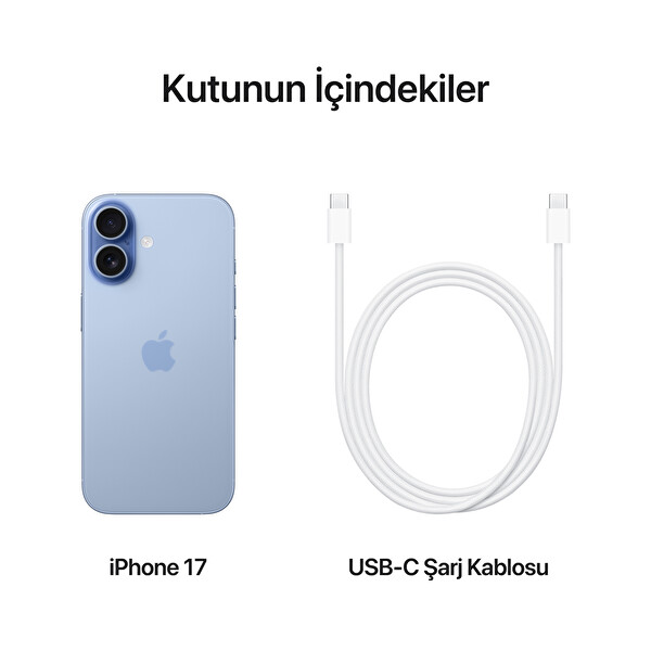 Apple iPhone 17 512GB Sis Mavisi Akıllı Telefon