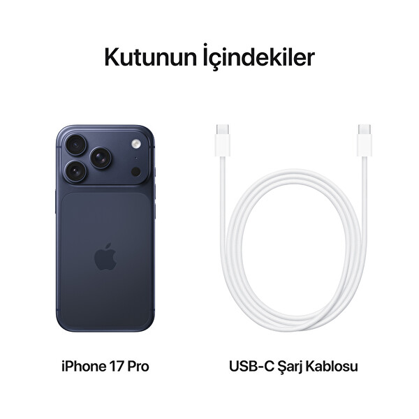 Apple iPhone 17 Pro 1TB Abis Akıllı Telefon